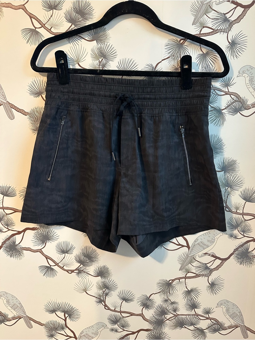 Athleta Black Athletic Drawstring Shorts
